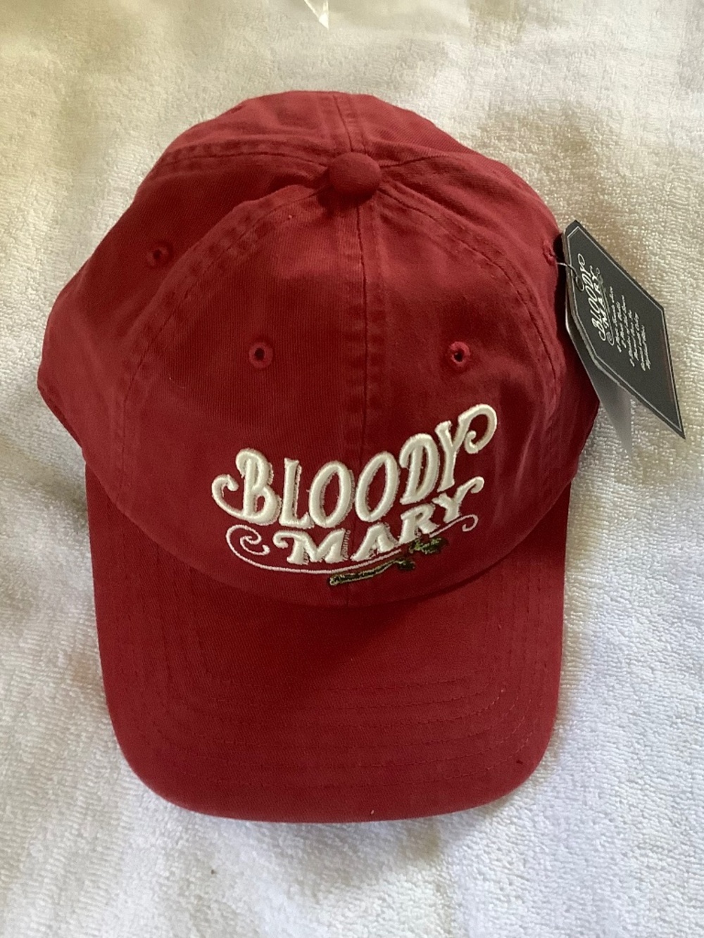 American Needle Archive Bloody Mary Baseball Cap One Size Dark Red